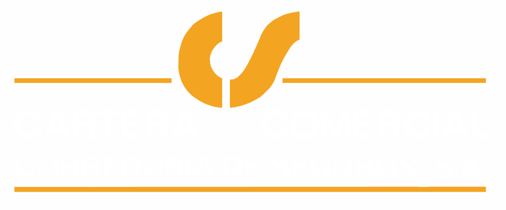 logo corredurías de seguros blanco